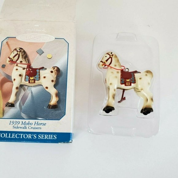 1998 Hallmark Keepsake Ornament 1939 Mobo Horse Holiday Collector's Series NIB - Picture 3 of 7